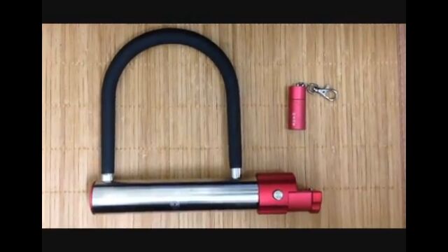 物理的に絶対にピッキングされない構造のU字ロック