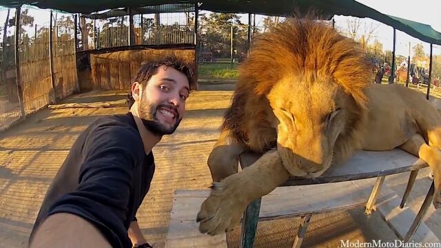 旅に出たくなってくる、36ヶ国600日間の旅行で撮った自分撮り映像を3分間に濃縮