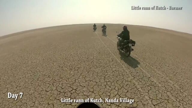 バイクで走ったインド16日間、4,800キロの旅を7分半にまとめた映像