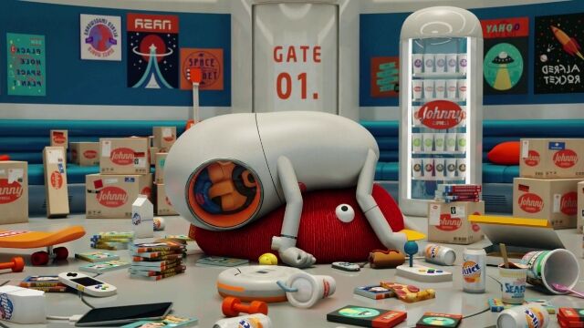 宇宙の荷物宅配人、ジョニーが巻き起こした大惨事を描くCGIアニメーション JohnnyExpress