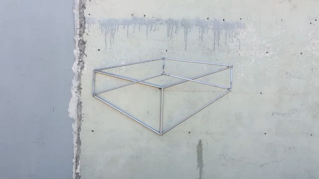 いったいどういう形をしているのかが分かりづらい錯視立体
