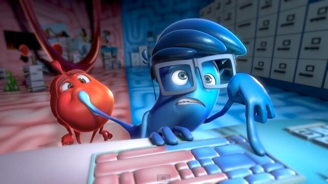 デート中の彼氏の脳内、主導権を争う右脳と左脳を描いたCGアニメーション Brain Divided