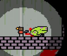 ゾンビを倒しながら進むドット絵ガンアクションゲーム 10800 Zombies