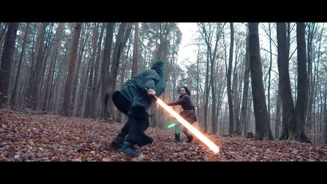 ダークサイドに堕ちるジェダイの騎士を扱った、スター・ウォーズのアクション・ショートフィルム