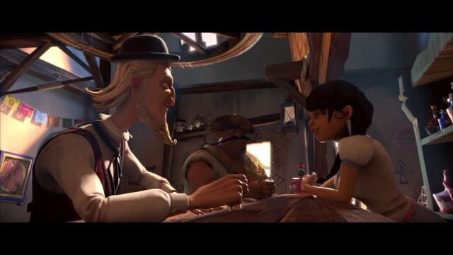 美女をめぐって争う2人の荒くれ者を描いたCGアニメーション Mezcaliente