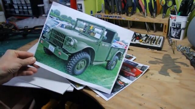 車体まるごと手作りなのに再現度高すぎる!ダッジ M37トラックのラジコンカー自作工程が凄すぎる
