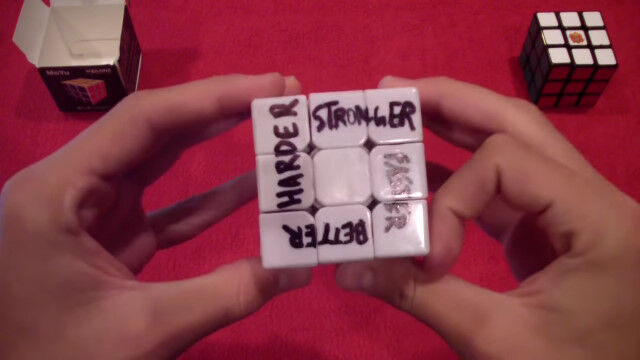 ルービックキューブでダフト・パンクのHarder, Better, Faster, Strongerを表現したDaft Cube