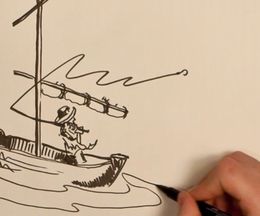 ϷͤȳפΥȡ꡼ʤ롢Υȥåץ⡼󥢥˥᡼the old man and the sea