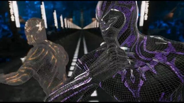 映画「ブラックパンサー」の舞台裏。VFX加工の前後を比較できるアクションシーン映像
