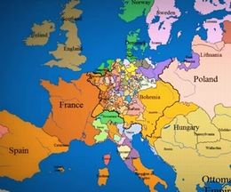 栄枯盛衰を視覚化。ヨーロッパ周辺各国の1000年間にわたる変化をまとめた映像