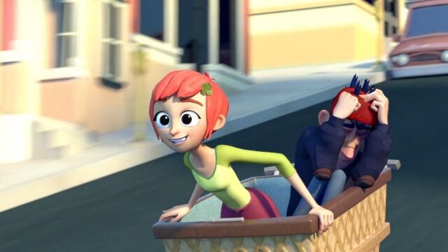 不運な彼と、幸運な彼女。不思議な出会いを描いたCGアニメーション Lucky Lou