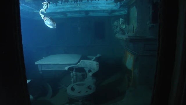 世界で最も保存状態がよく、最も美しいと言われる沈没船。スペリオル湖に沈む蒸気船、グニルダ