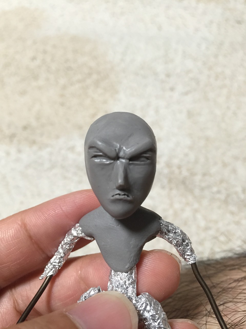 フィギュア制作に挑戦 世紀末救世主 原型編 もう 飾るスペースがございません