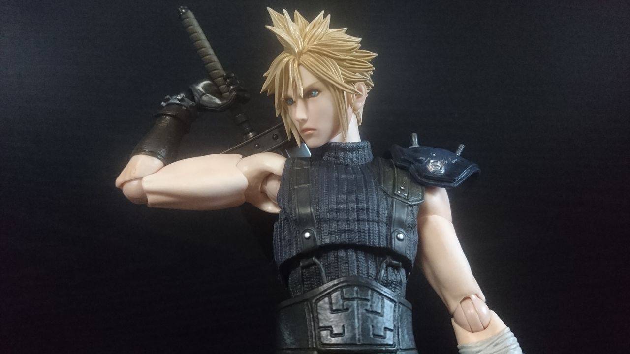 レビュー】 PLAY ARTS改 FINAL FANTASY VII REMAKE No.1 クラウド 
