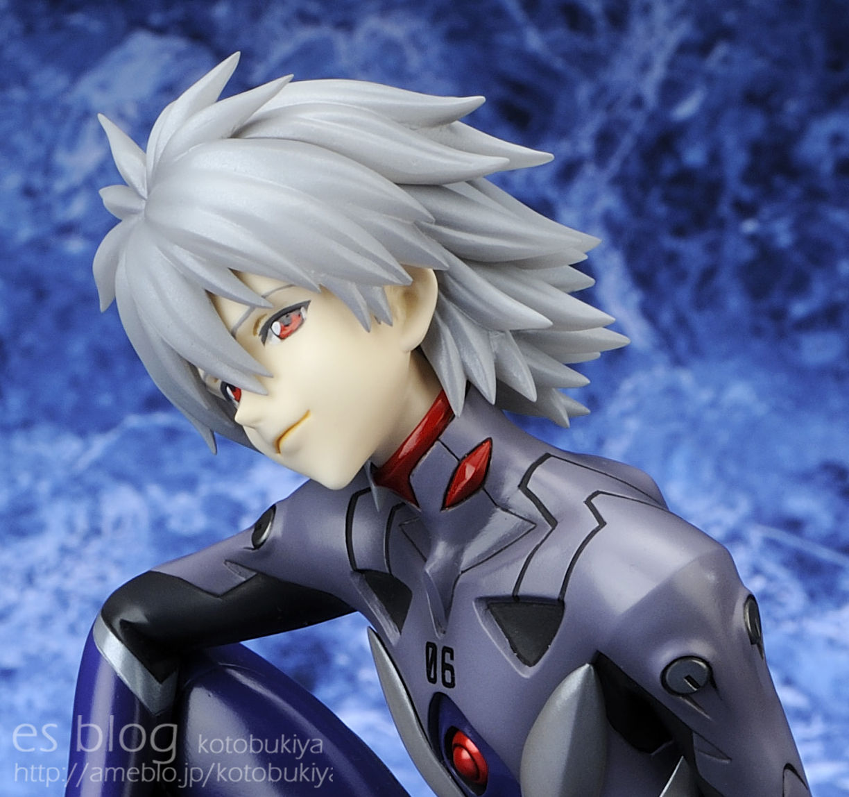 渚カヲル プラグスーツｖｅｒ 彩色サンプル到着 コトブログ コトブキヤ公式ブログ