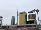 曇りの浅草