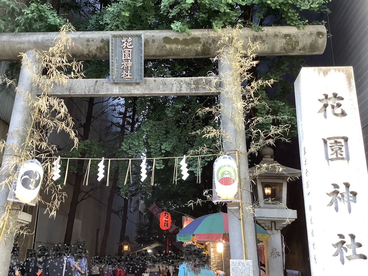 花園神社のお祭 箏 十七絃 演奏者 Maki Isogai