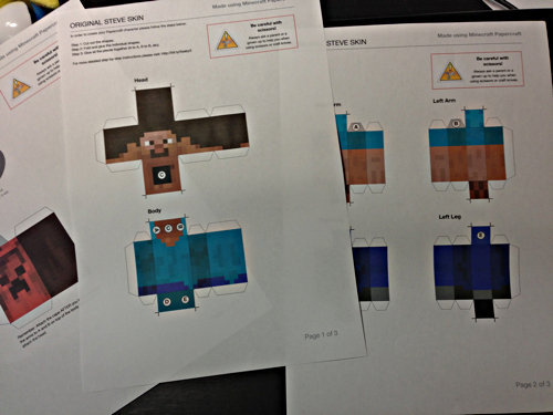 Minecraft Iphoneアプリでペーパークラフト Minecraftの世界を再現し Minecraft Iphoneアプリでペーパークラフト Minecraftの世界を再現し