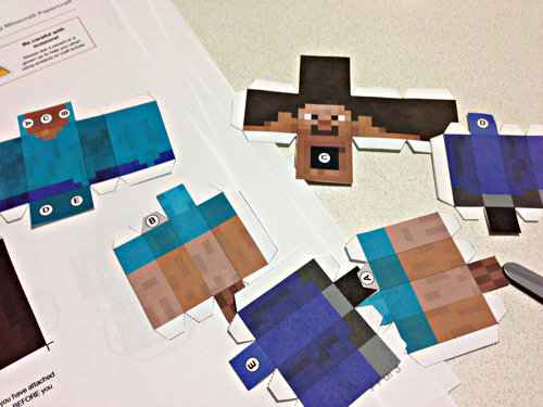 Minecraft Iphoneアプリでペーパークラフト Minecraftの世界を再現しちゃおう いろいろ保管庫