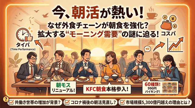 モーニング需要