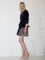sacai luck Marin Printed CD navy