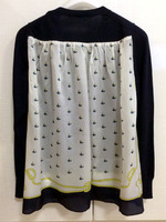 sacai luck Marin Printed CD navy2