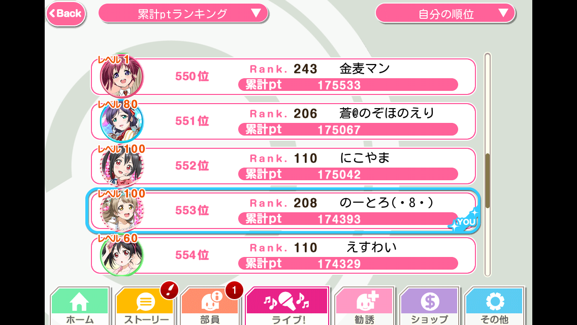 スクフェス 第11回スコアマッチが終了 のーとろcalendar スクフェス 第11回スコアマッチが終了 のーとろcalendar