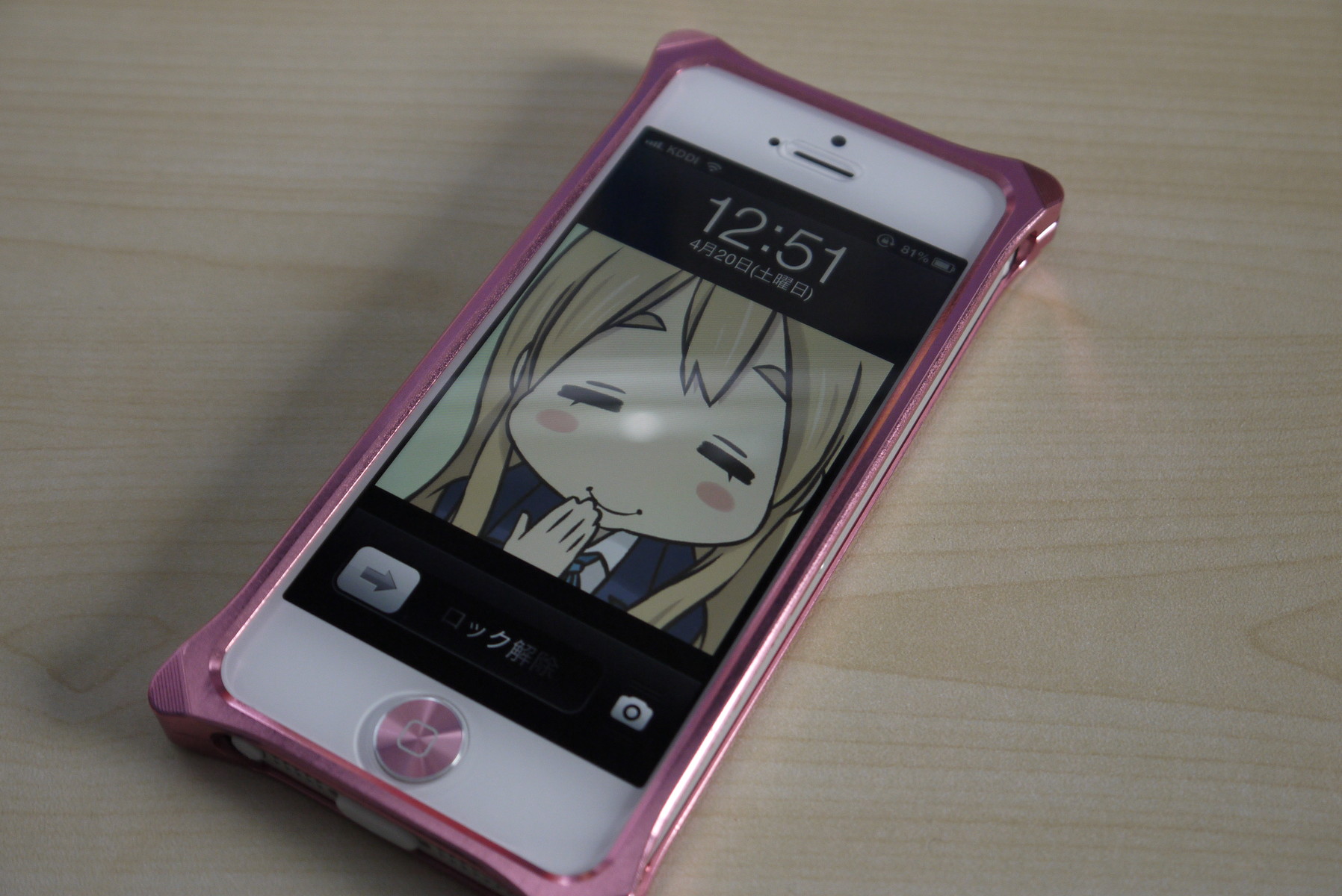 映画「けいおん！」×GILD designコラボiPhone5用アルミケース TSUMUGI 