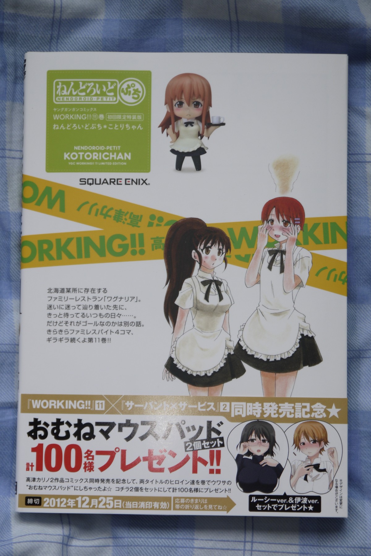 WORKING!! 初版 限定版ねんプチ付き (保存用) ねんどろいどぷち ことりちゃん付き初回限定特装版 WORKING!! 第