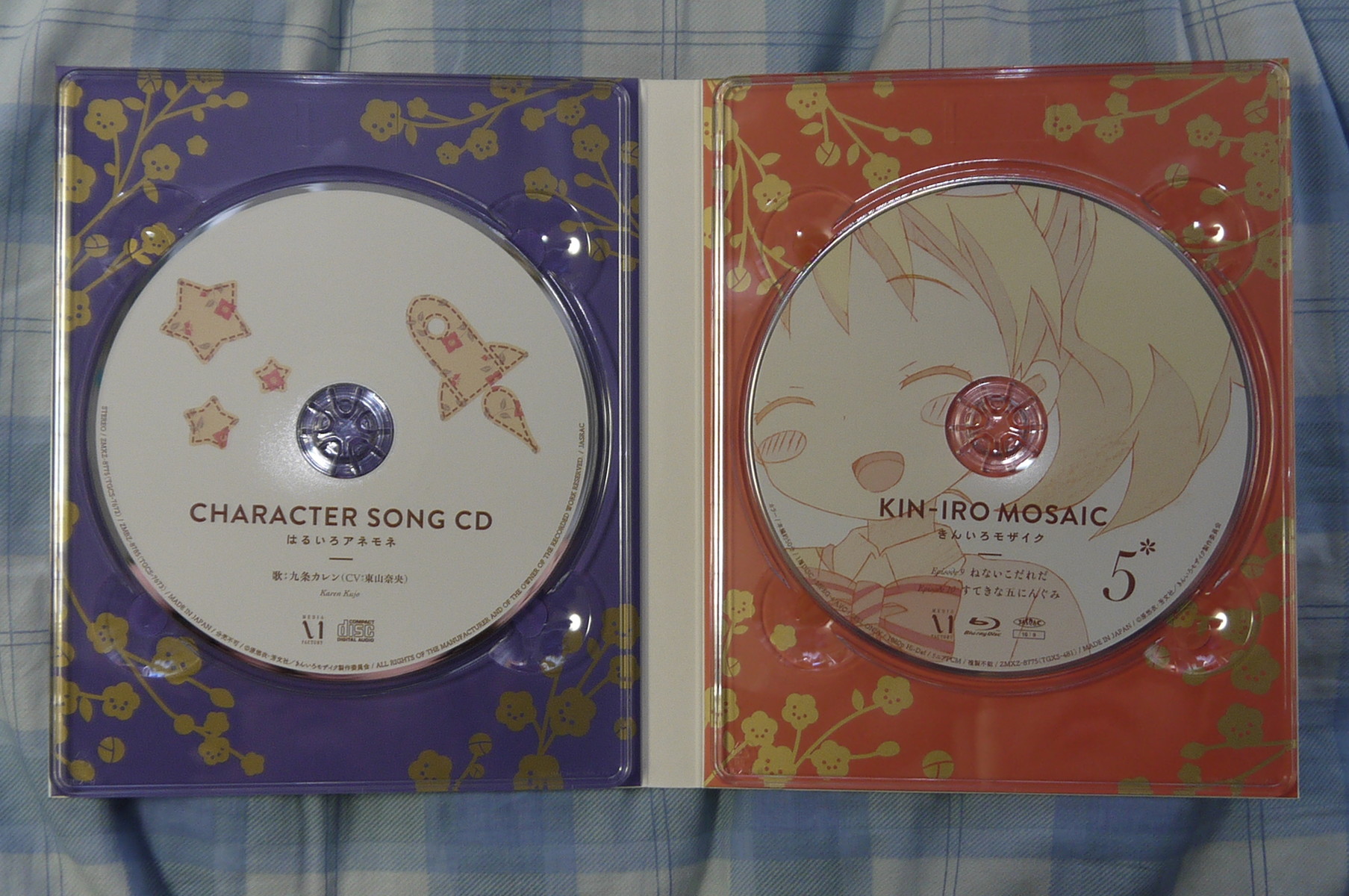 初回生産特典付き『きんいろモザイク』Blu-ray第5巻を買ってみた