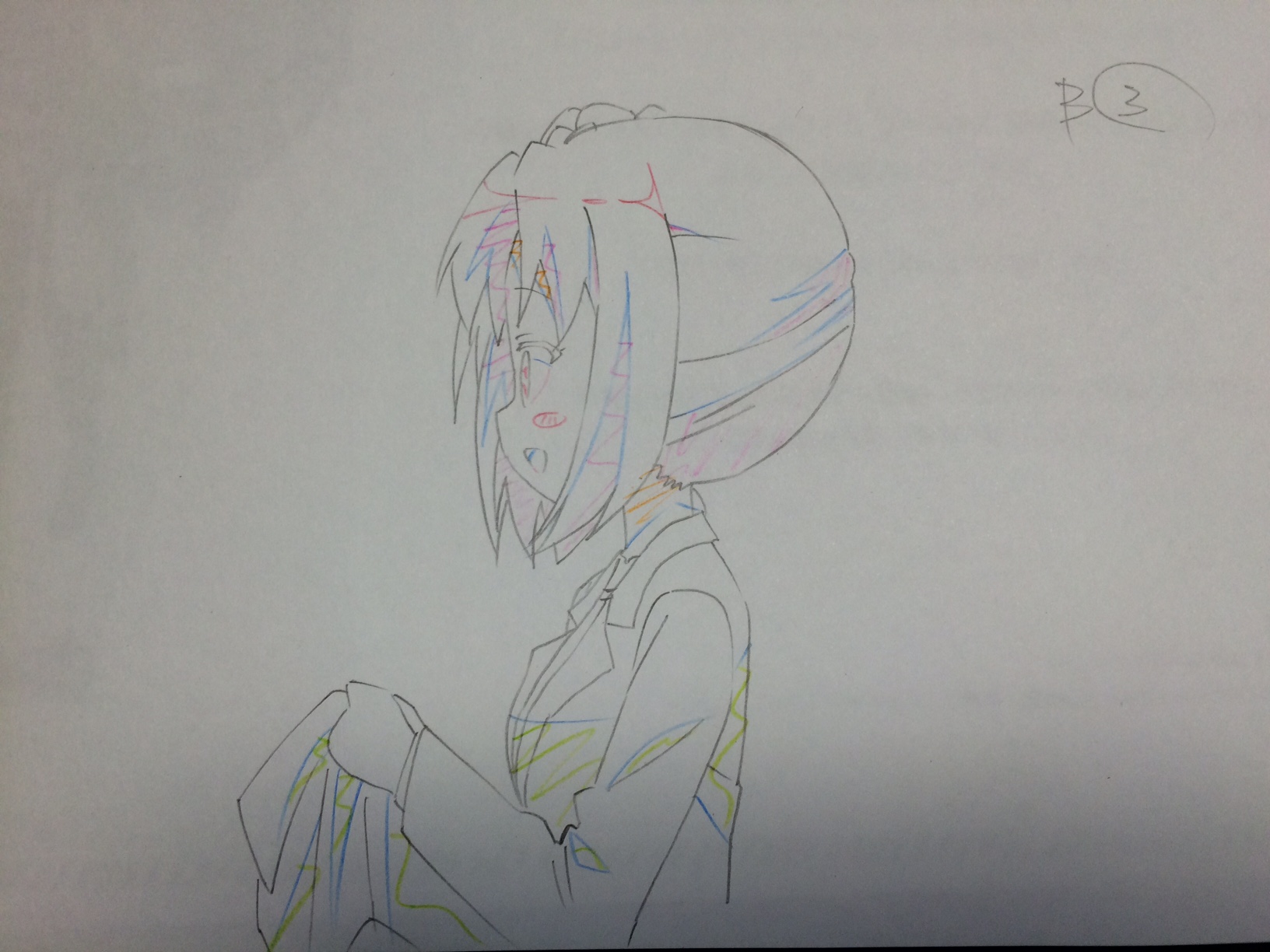 ハロー!きんいろモザイク全巻購入特典である生原画とメモリアル ハロー!きんいろモザイク全巻購入特典である生原画とメモリアル