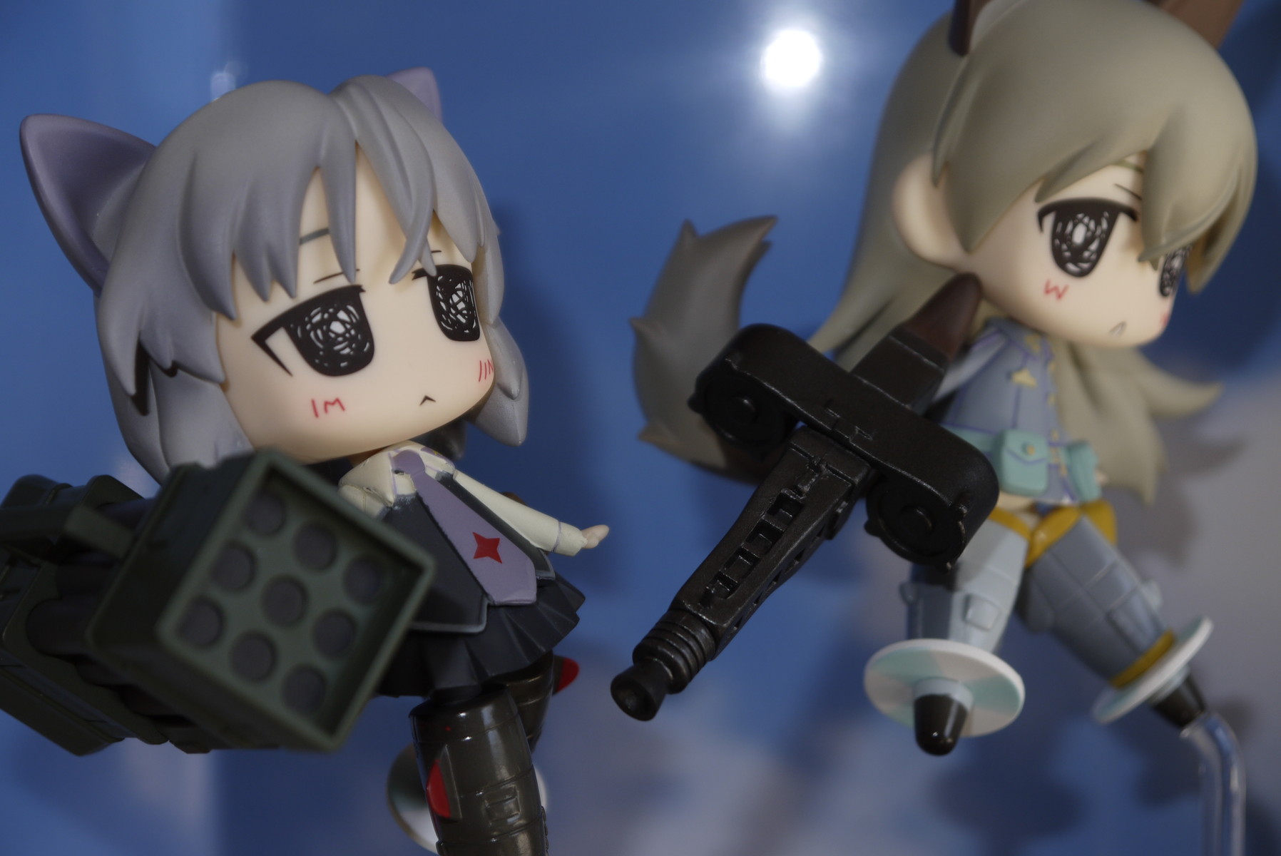 デフォルメフィギュア「ストライクウィッチーズ エイラ＆サーニャ