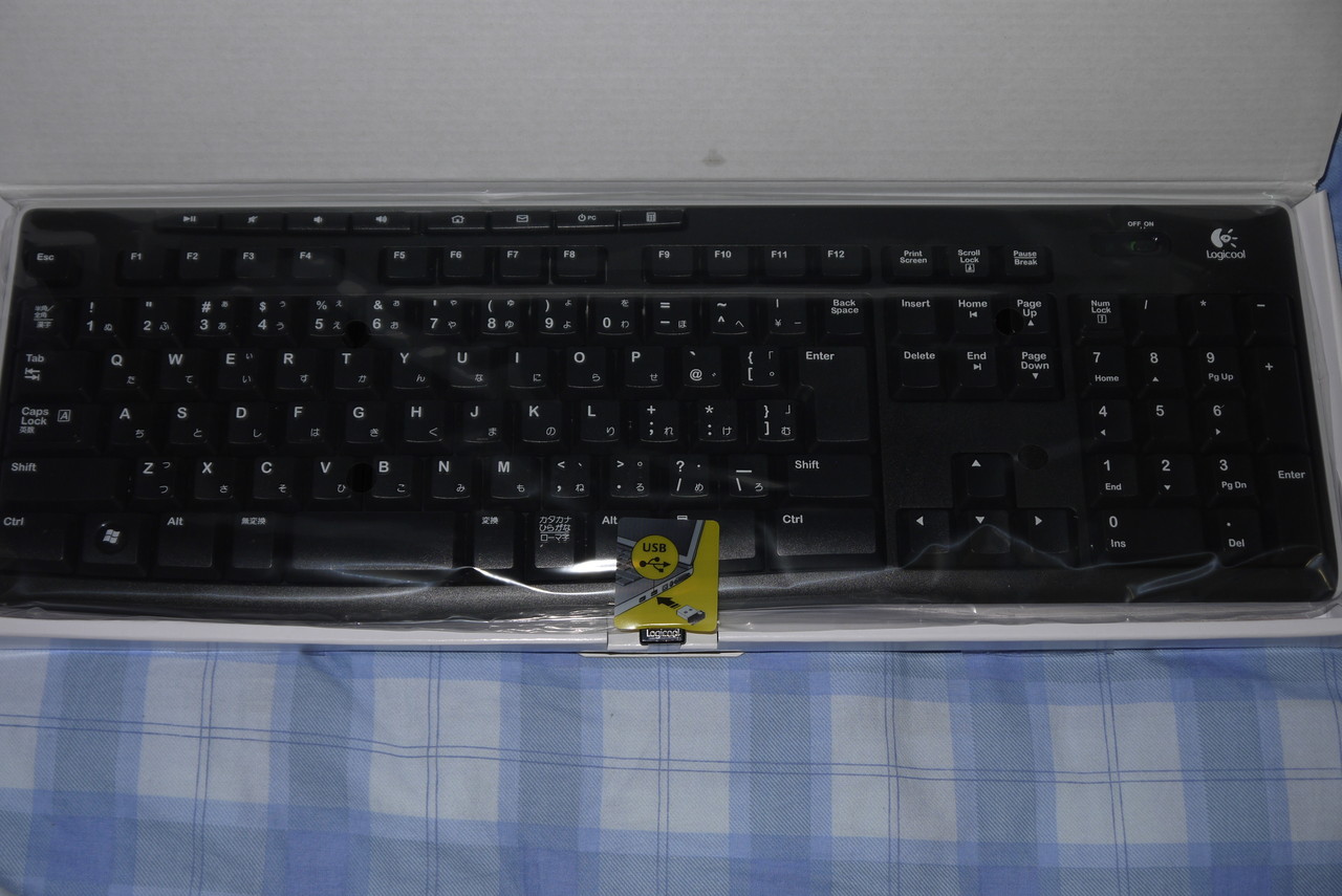 Logicoolのワイヤレスキーボード K270 を買ってみた ことしつ