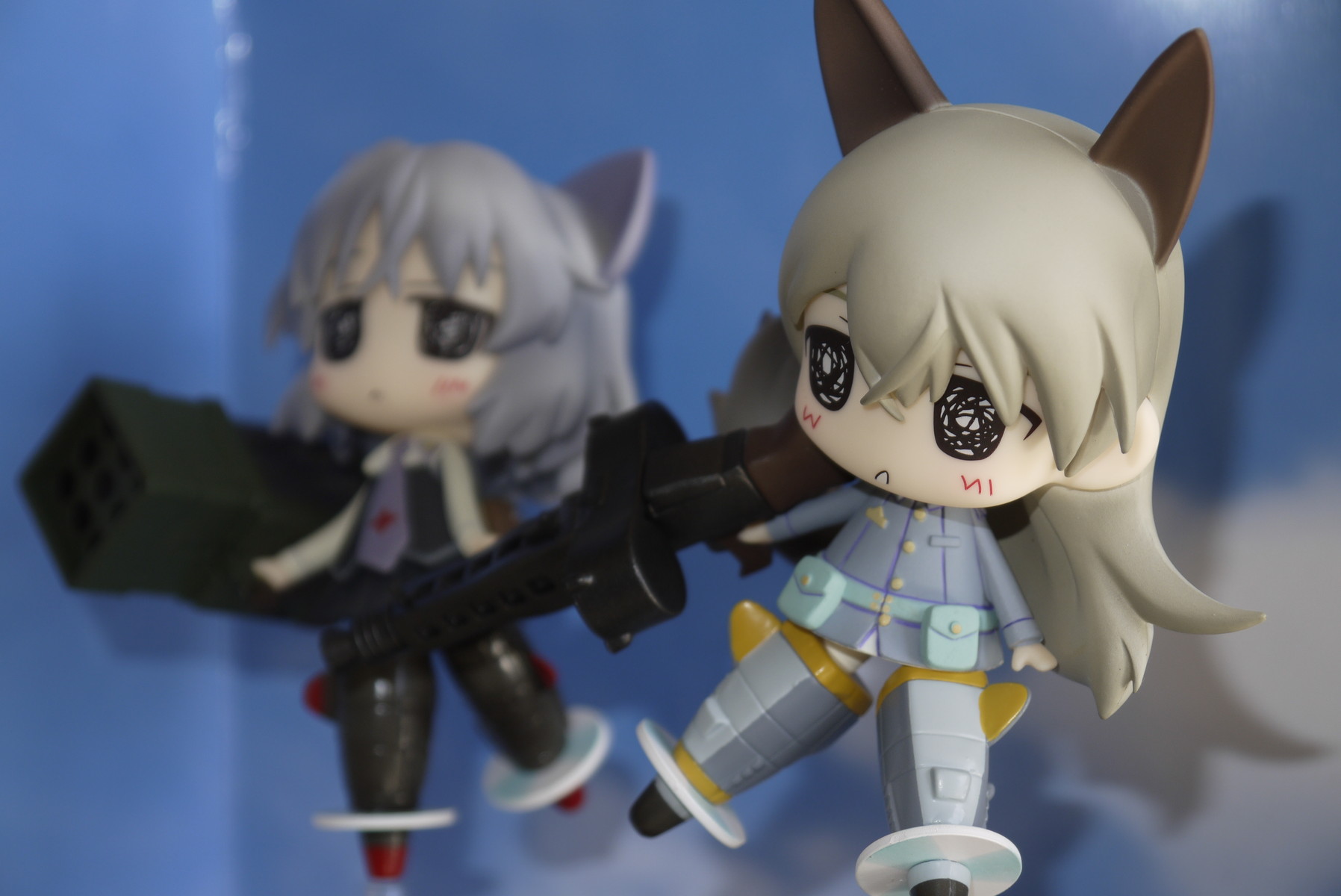 デフォルメフィギュア ストライクウィッチーズ エイラ サーニャ フィギュアセット を買ってみた ことしつ デフォルメフィギュア ストライクウィッチーズ エイラ サーニャ フィギュアセット を買ってみた ことしつ