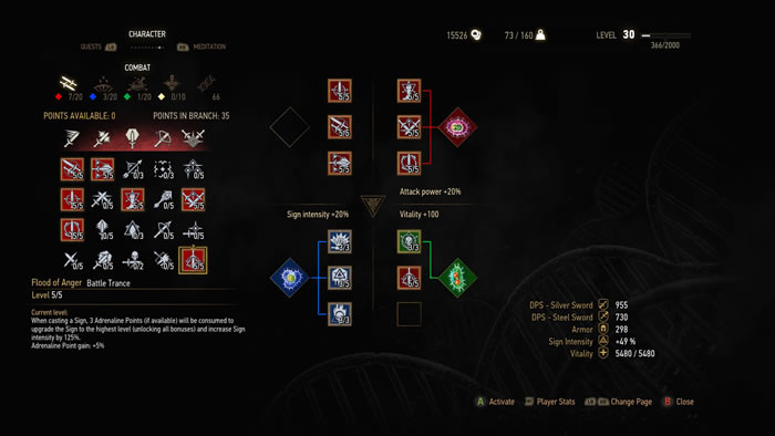 血塗られた美酒 の新要素の情報が公開 ゲラルトの家 アーマー染色 Mutations アビリティの強化 など こつこつトロフィーコンプ