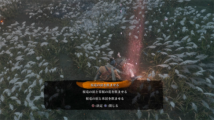 Sekiro エンディングの分岐条件まとめ 分岐アイテム 常桜の花 氷涙 の入手方法 こつこつトロフィーコンプ