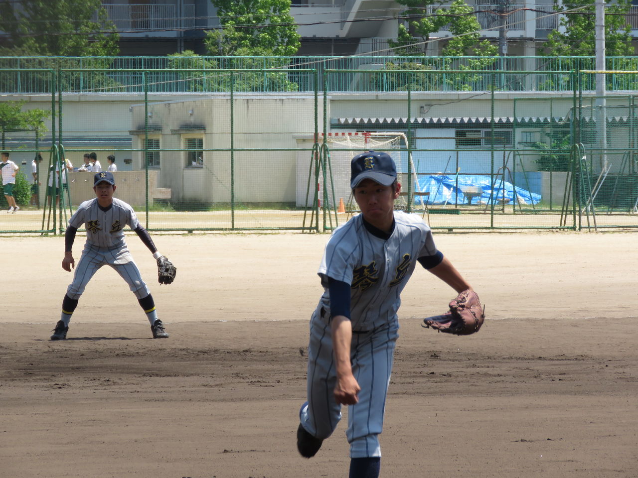 170520練習試合vs和歌山南陵高校・西宮東高校 姫路市立琴丘高等学校 硬式野球部