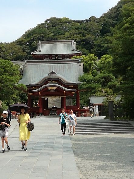 鎌倉 鶴岡八幡宮 絵葉書日記 と いつも幸せ気分