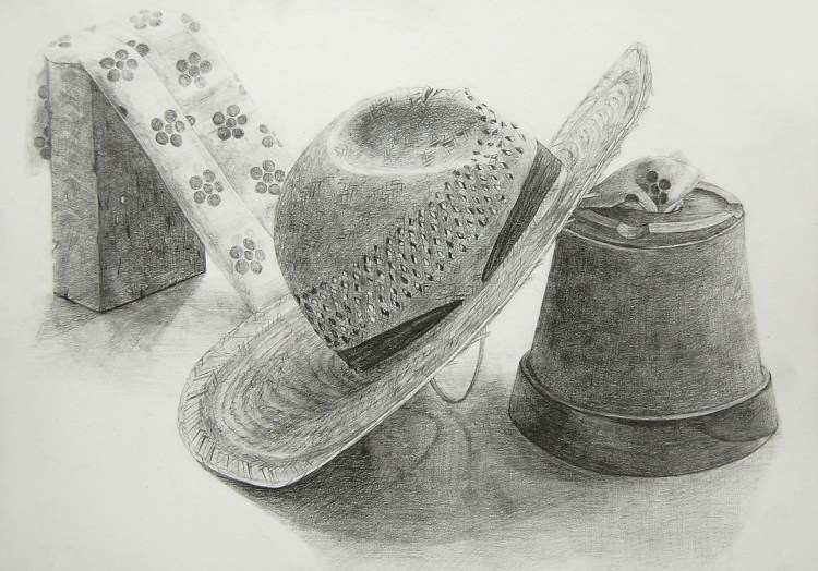 麦わら帽子と 絵画教室 画塾アトリエエムの日々