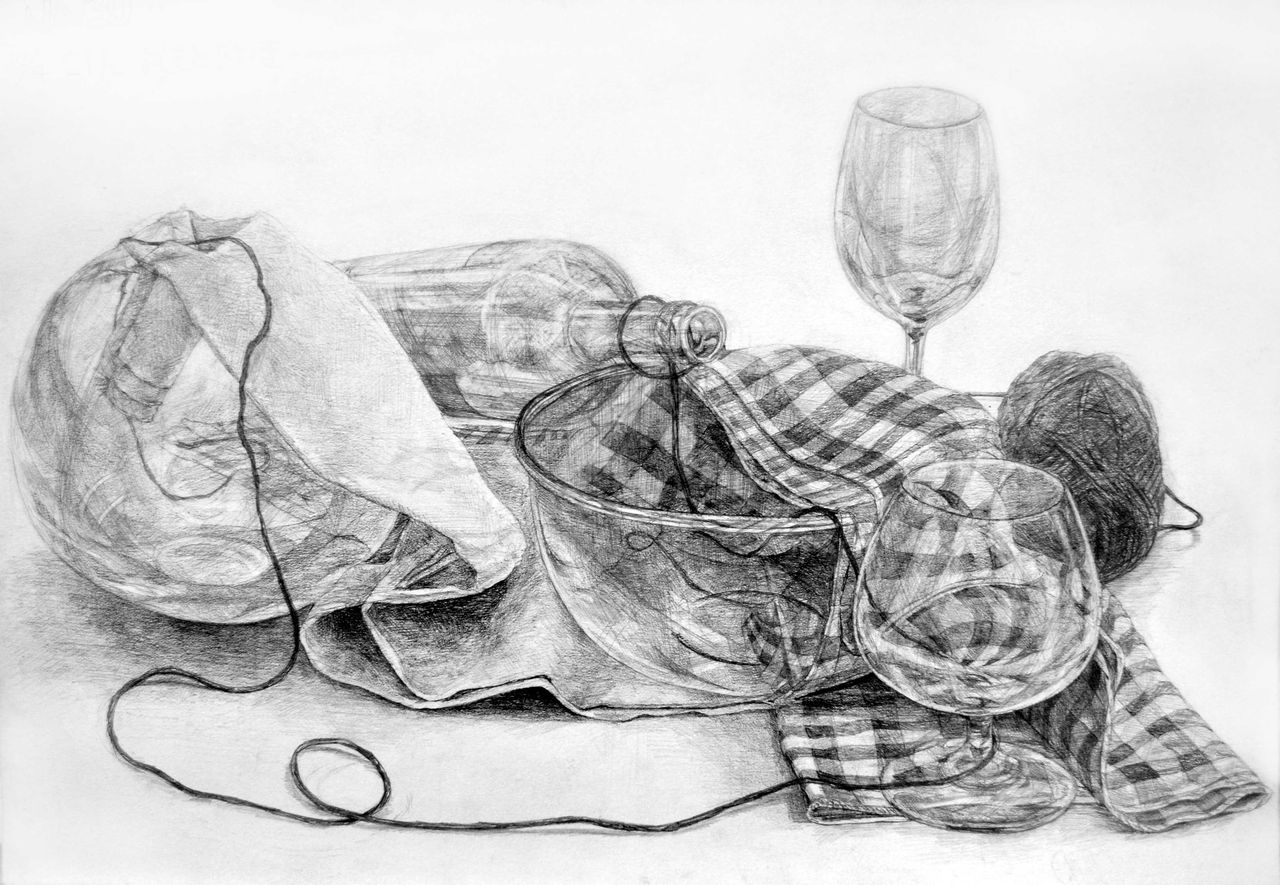 テスト中 絵画教室 画塾アトリエエムの日々