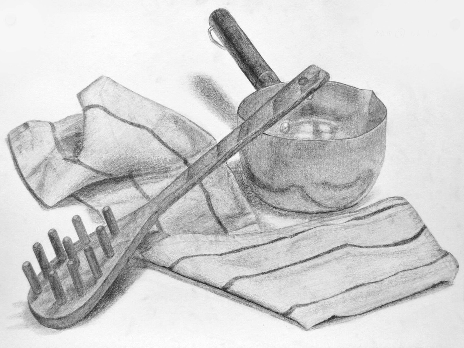 若い受験生 : 絵画教室・画塾アトリエエムの日々