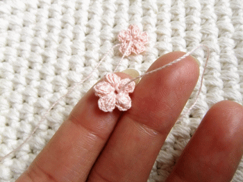 ちいさな桜モチーフを試作中 つくろう 工房あ る製作日記