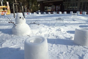 円山公園スノーキャンドル1