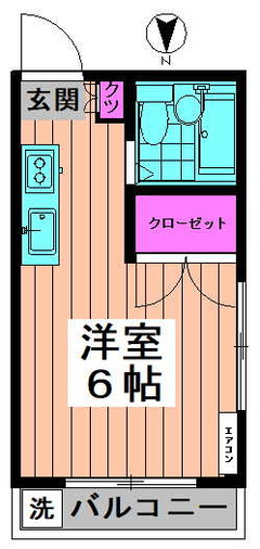 ムーンハイツ 302 間取り