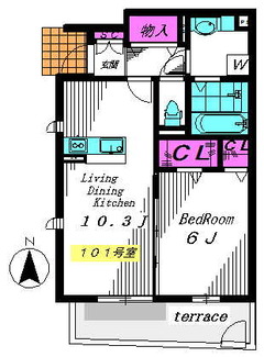 大和マンション 101 間取り