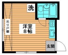 ハイムさつき　202間取り