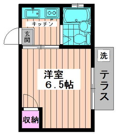 シェリメゾン　101　間取り