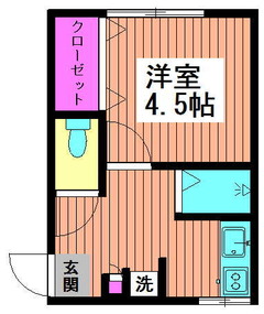 しらかば荘 102 間取り