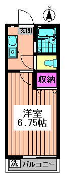メゾンクレールⅠ 202 間取り