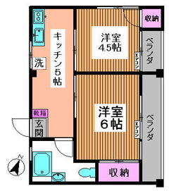 青田ビル　403　間取り